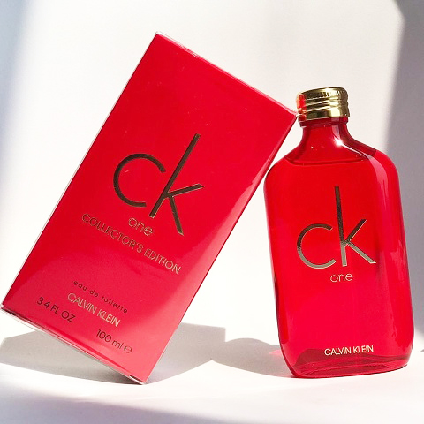 CK One Collector's Edition EDT 100 ml  น้ำหอม CK One น้ำหอมที่ผู้หญิงก็ใช้ได้ผู้ชายก็ใช้ดี มาในแพ็คเก็จลิมิเต็ดสีแดง ต้อนรับตรุษจีน 